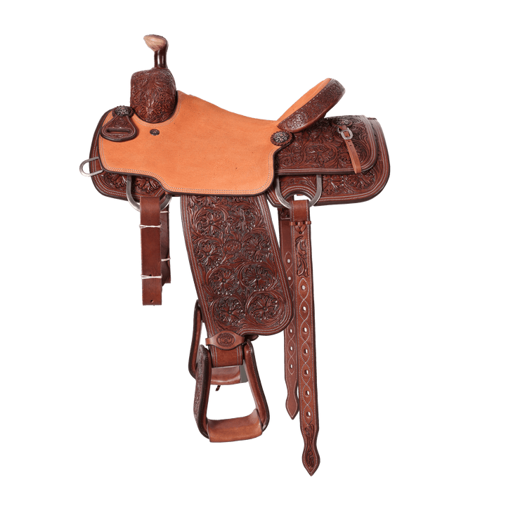 Saddle 15 OLIN YOUNG 7/8 Tooled