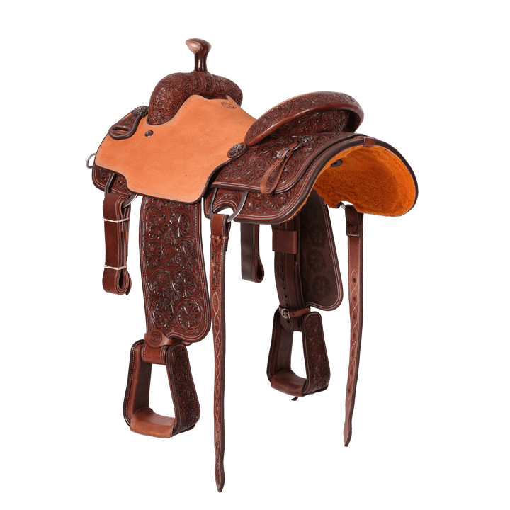 Saddle 15 OLIN YOUNG 7/8 Tooled