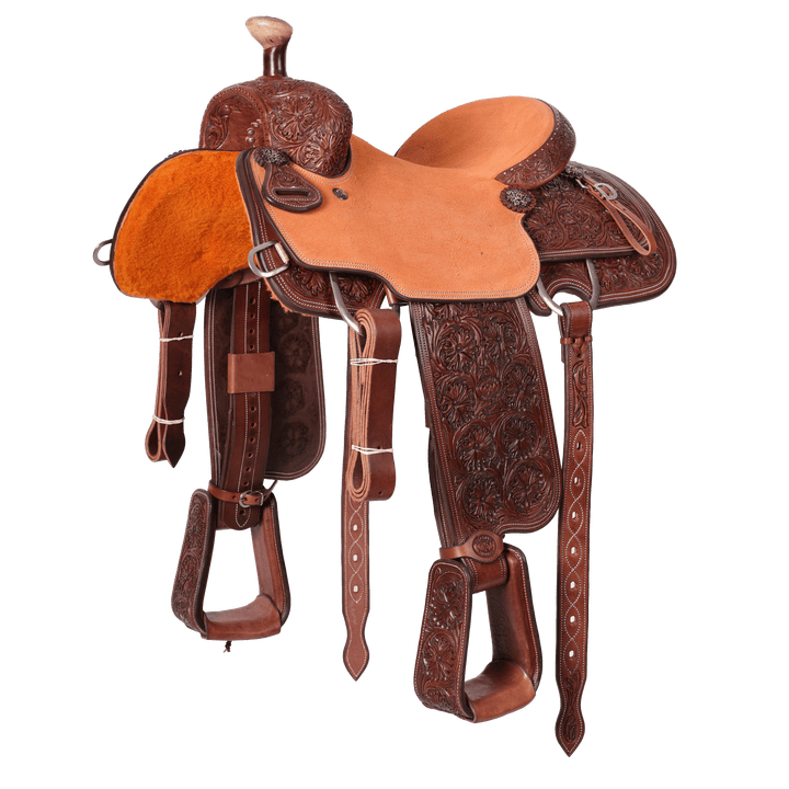 Saddle 15 OLIN YOUNG 7/8 Tooled