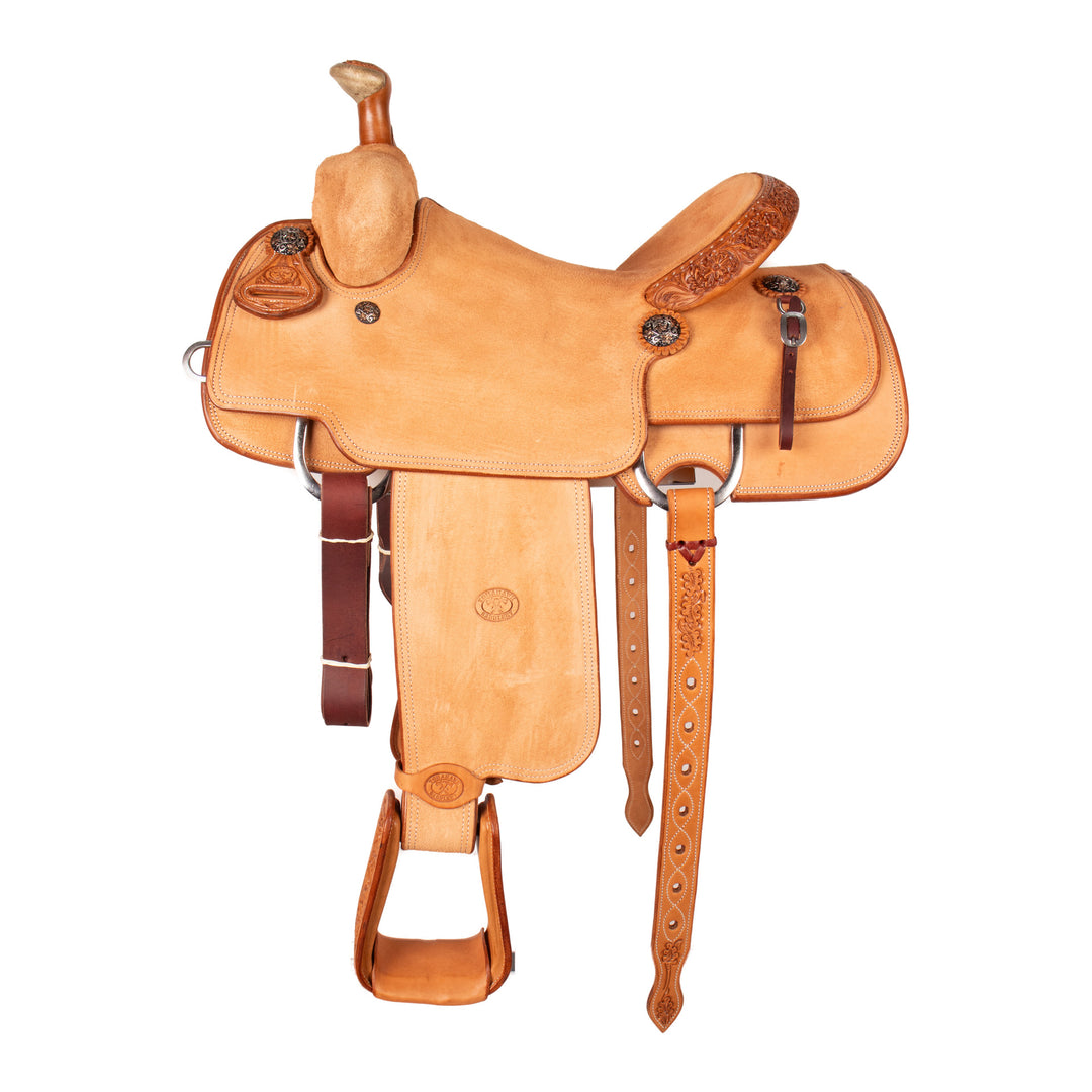 Saddle 14.5 BILLY HOG Rough Out