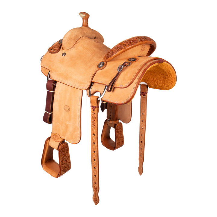 Saddle 14.5 BILLY HOG Rough Out