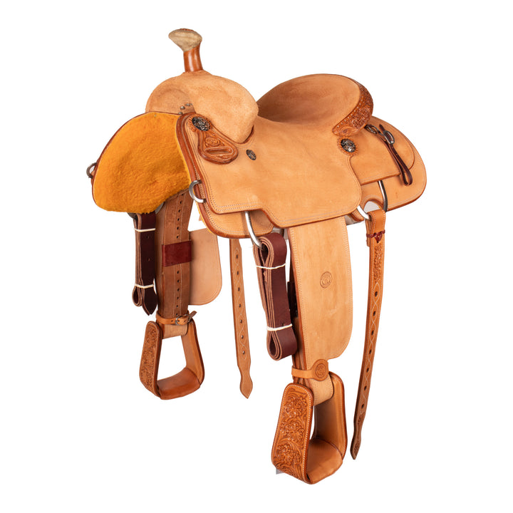 Saddle 14.5 BILLY HOG Rough Out
