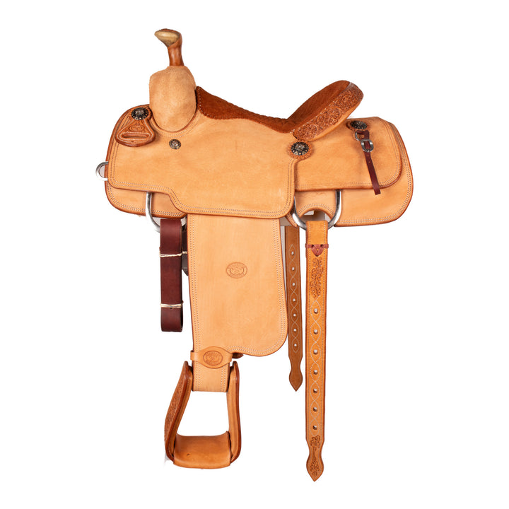Saddle 14 BILLY HOG Rough Out