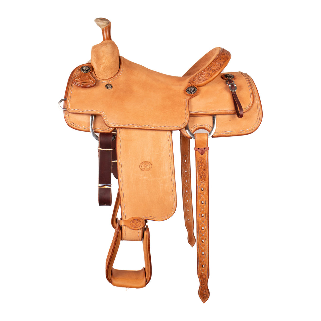 Saddle 14 BILLY HOG Rough Out
