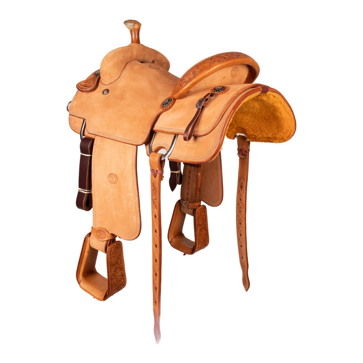 Saddle 14 BILLY HOG Rough Out