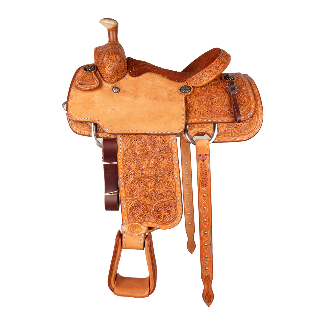 Saddle 13,5 BEZERRO 7/8 Tooled