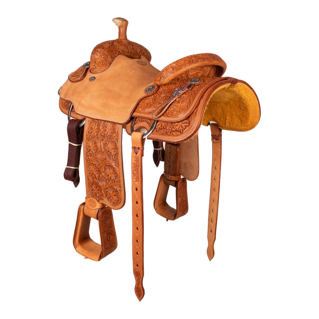 Saddle 14,5 MTM 7/8 Tooled