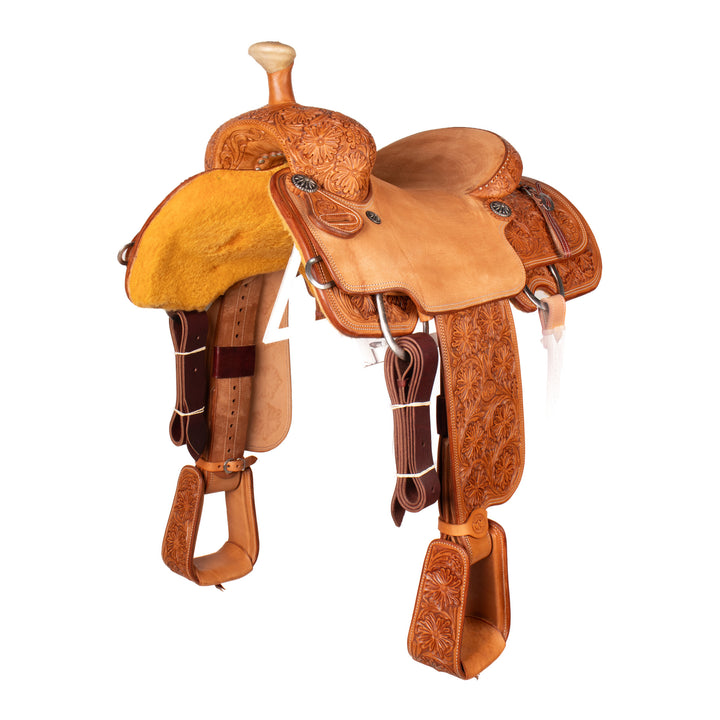 Saddle 14,5 MTM 7/8 Tooled