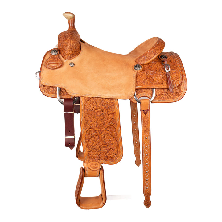 Saddle 16,5 MTM 7/8 Tooled
