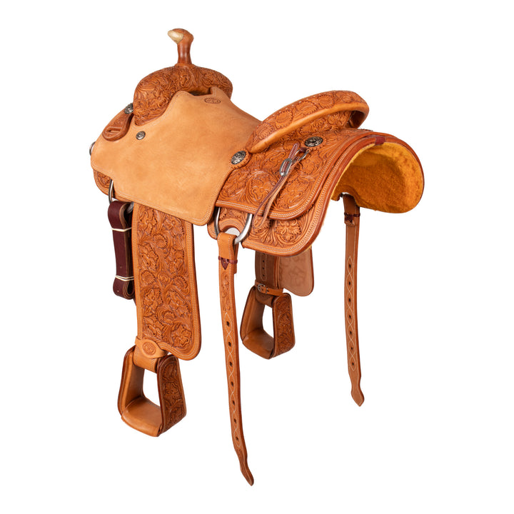 Saddle 16,5 MTM 7/8 Tooled