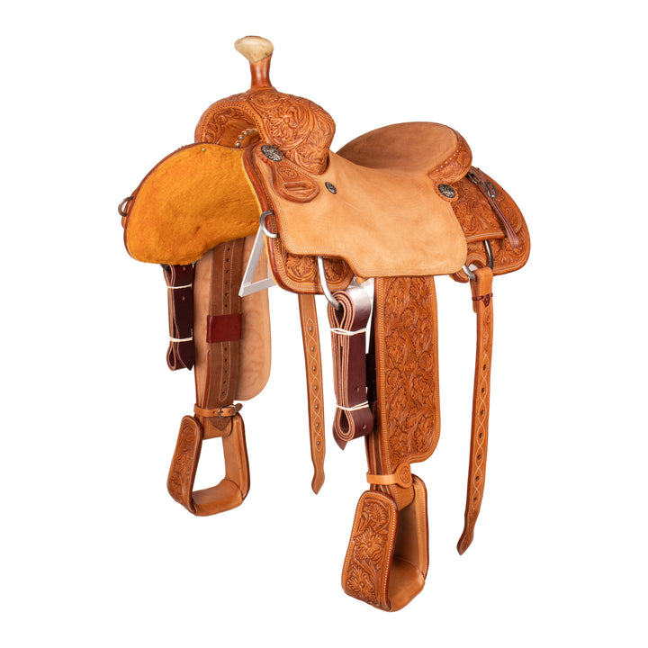 Saddle 16,5 MTM 7/8 Tooled