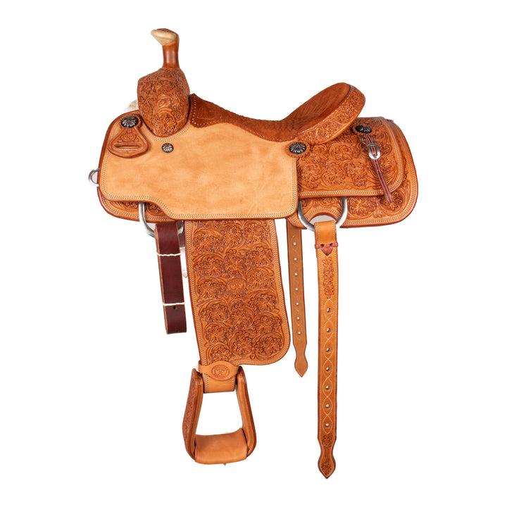 Saddle 14,5 MTM 7/8 Tooled