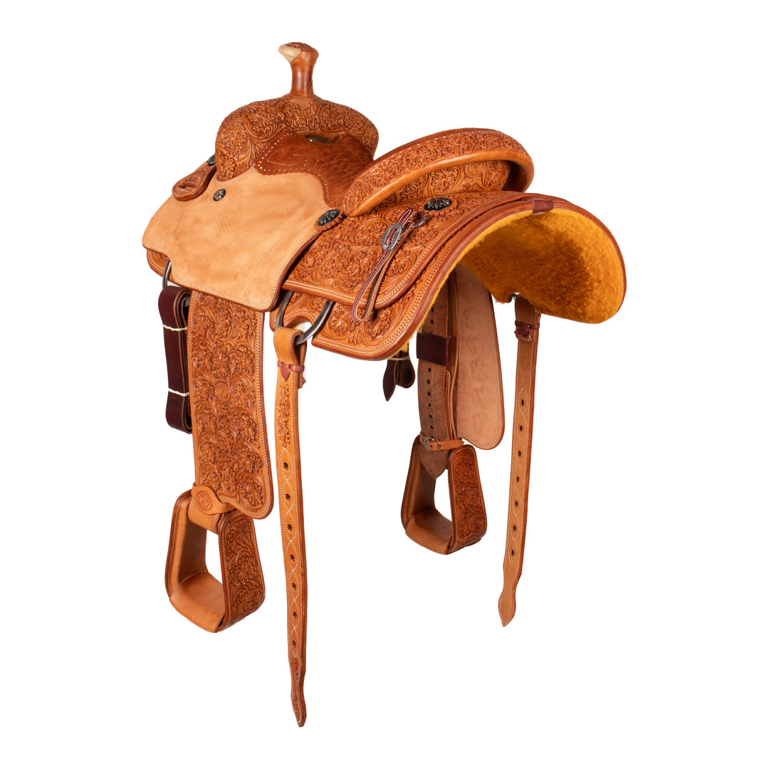 Saddle 14,5 MTM 7/8 Tooled