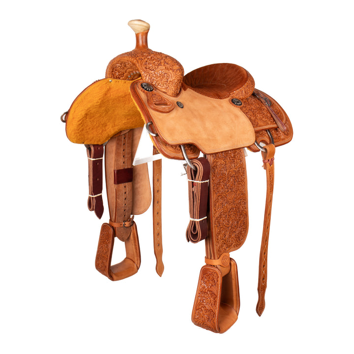 Saddle 14,5 MTM 7/8 Tooled