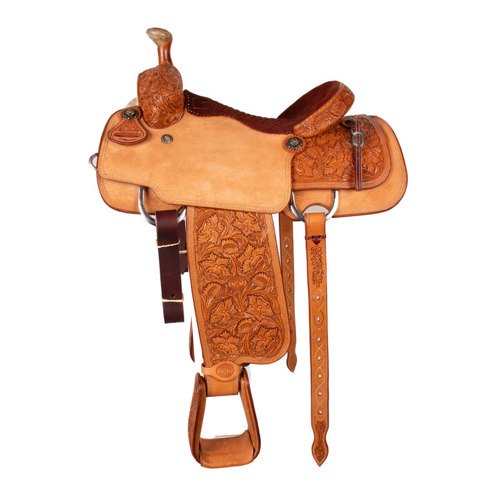 Saddle 14,5 BILLY HOG 3/4 Tooled