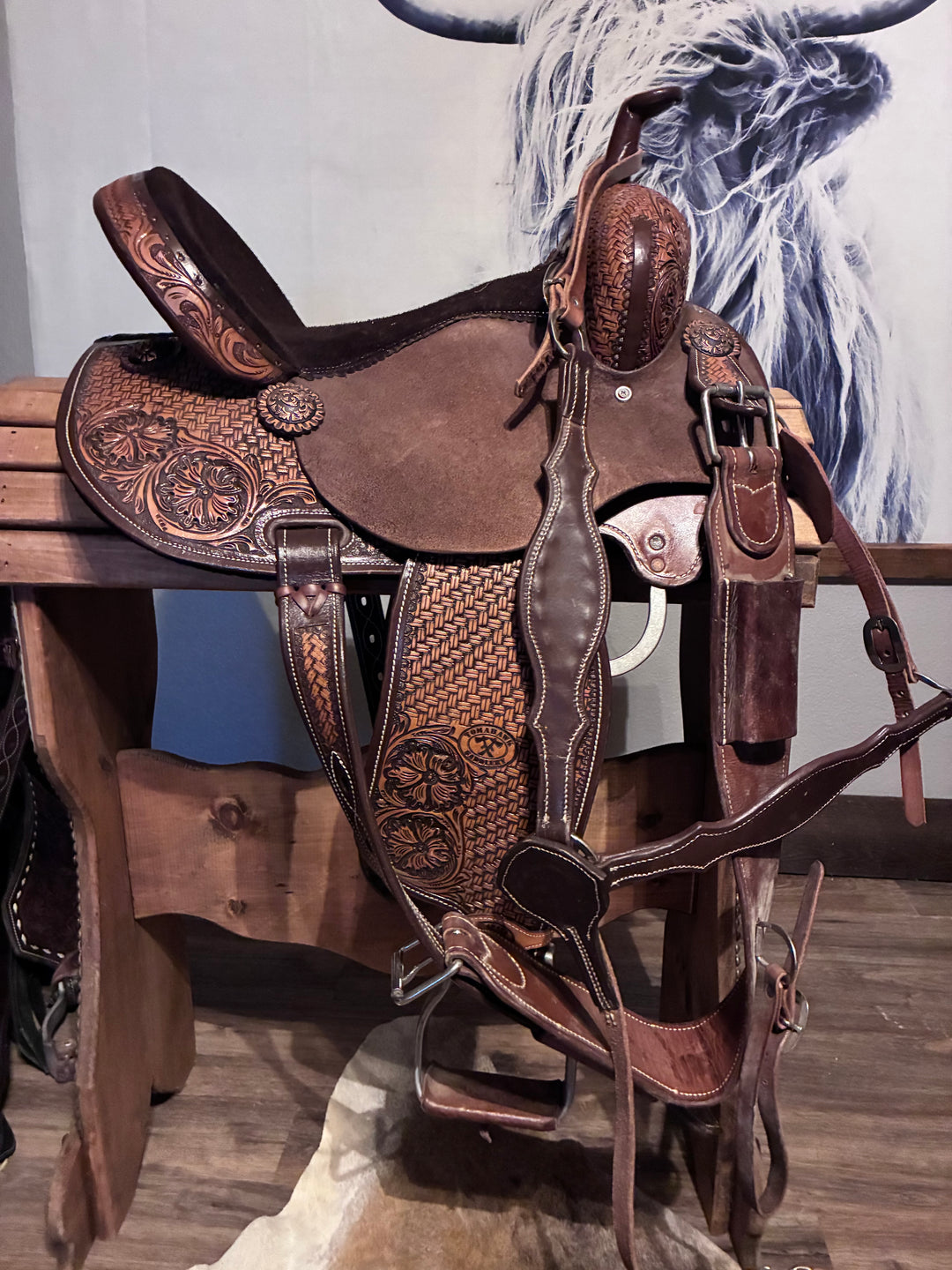 13.5" Tomahawk Barrel Saddle