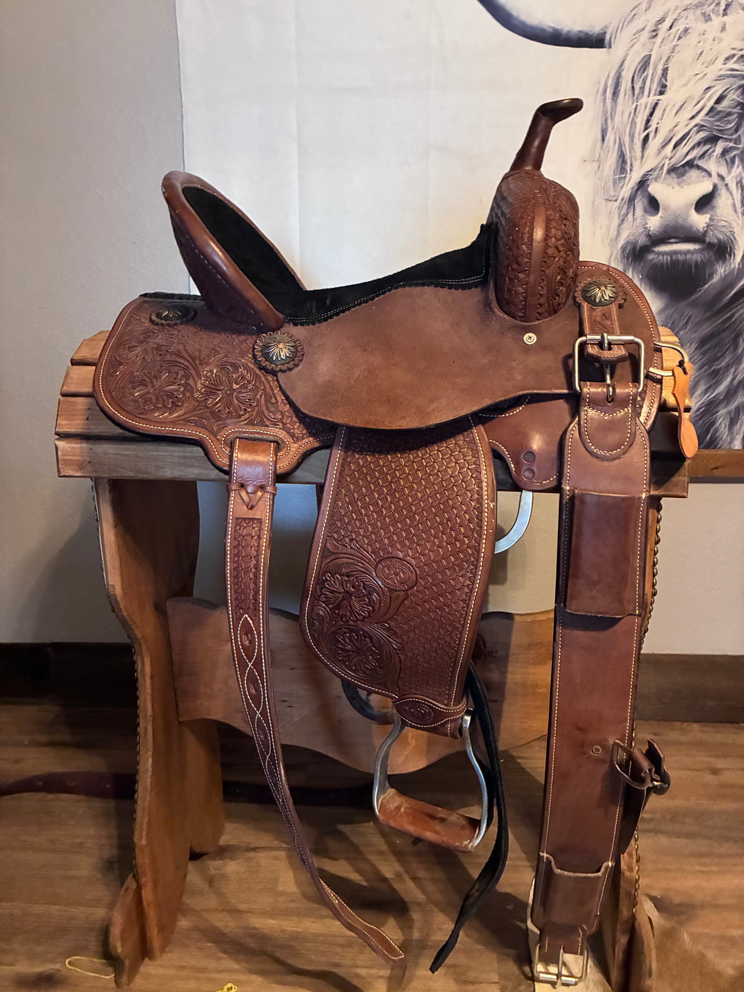 14" Tomahawk Barrel Saddle