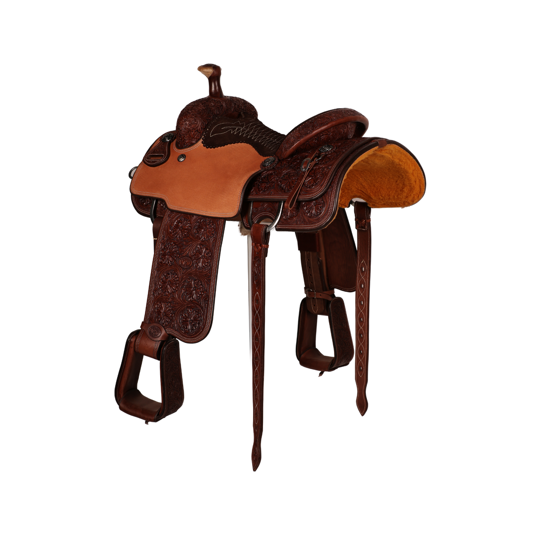 Saddle 14.5 MTM 7/8 Tooled