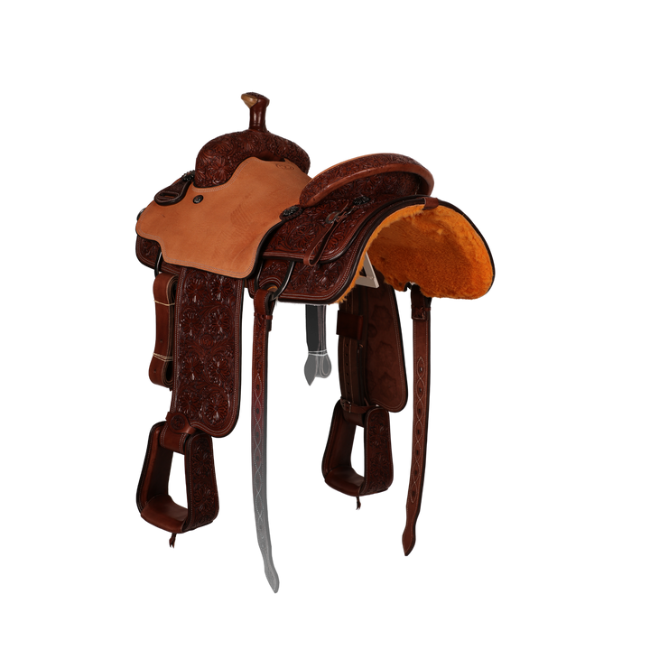 Saddle 14.5 MTM 7/8 Tooled