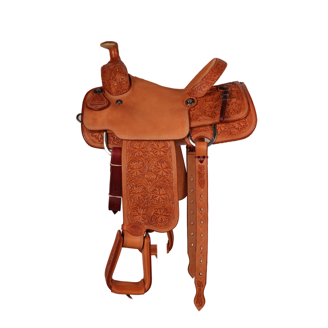Saddle 14 CT 7/8 Tooled