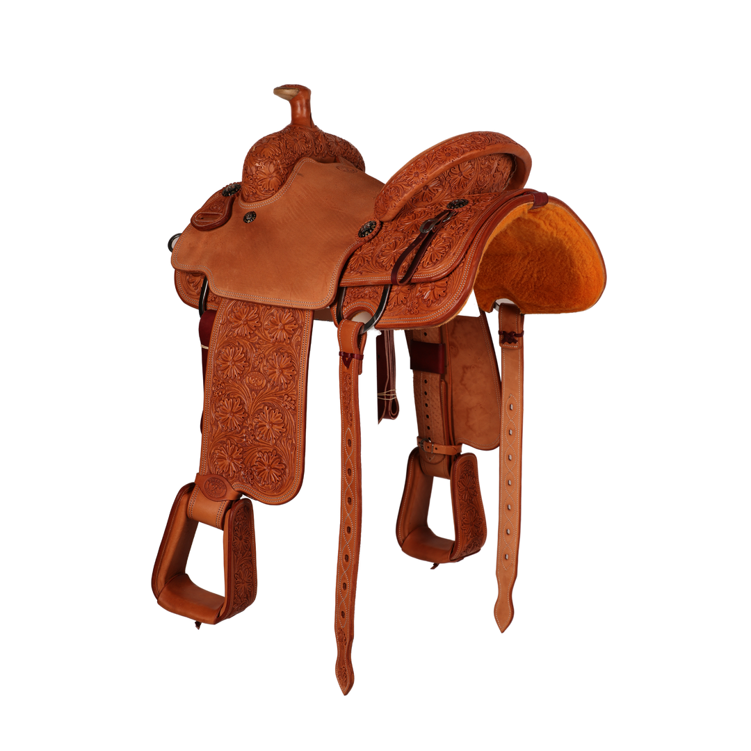 Saddle 14 CT 7/8 Tooled