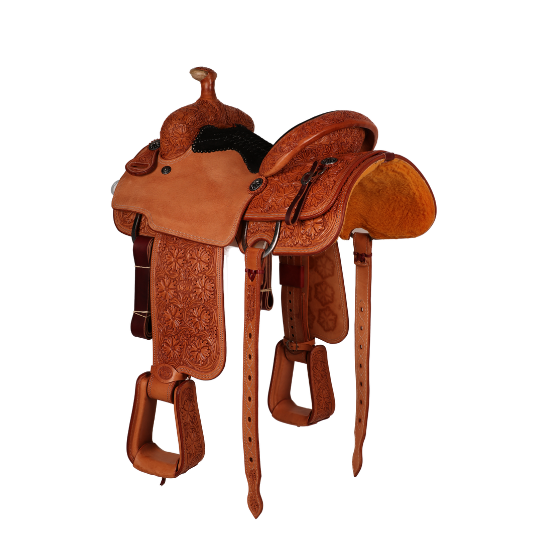 Saddle 14 CT 7/8 Tooled