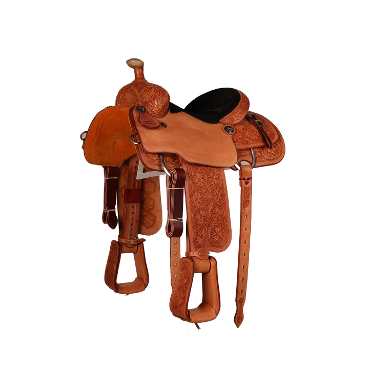 Saddle 14 CT 7/8 Tooled