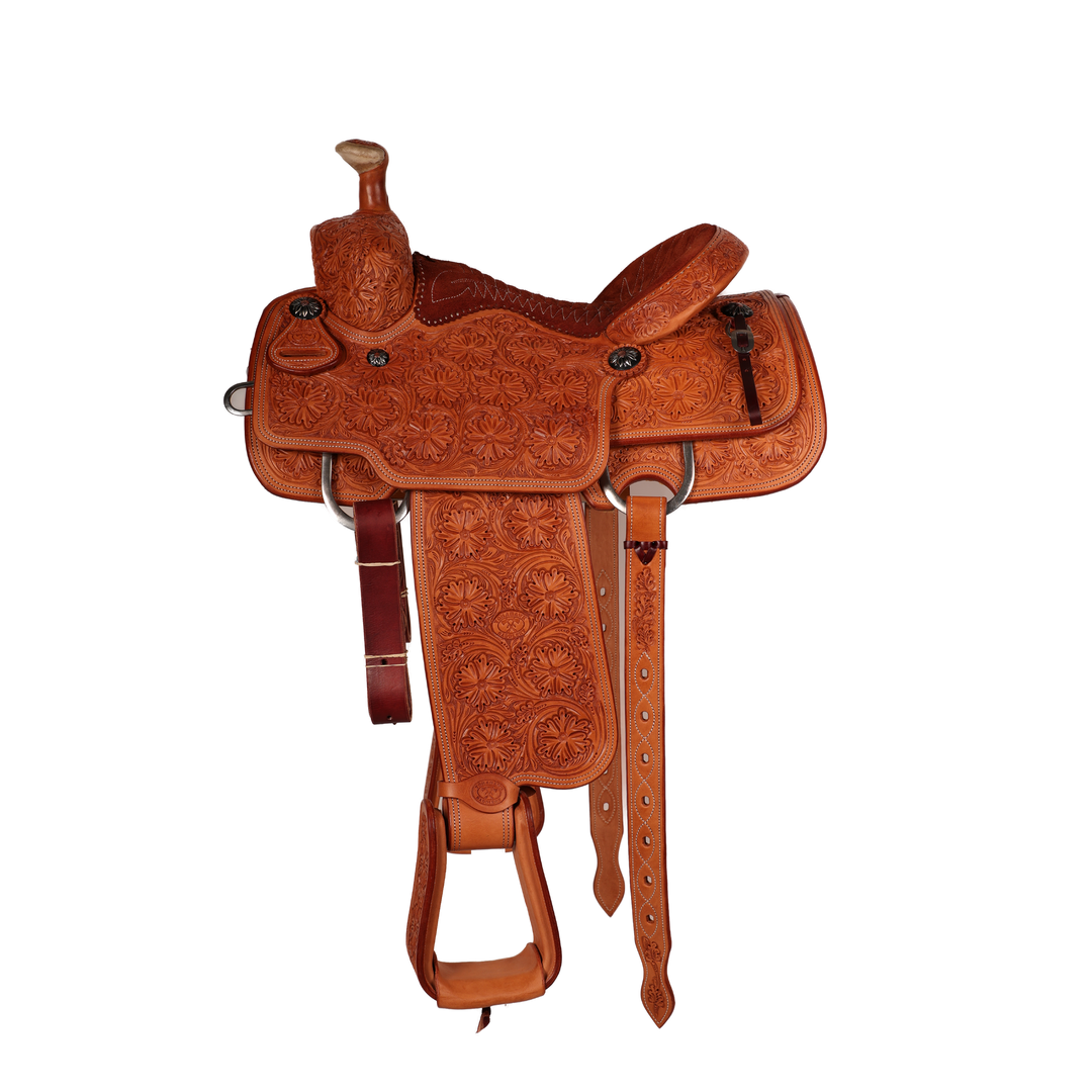 Saddle 14 OLIN YOUNG Full Tooled