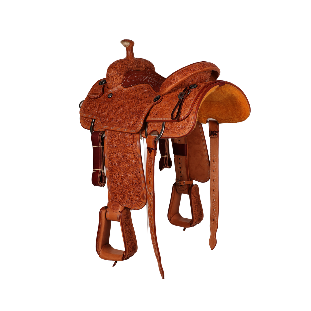 Saddle 14 OLIN YOUNG Full Tooled