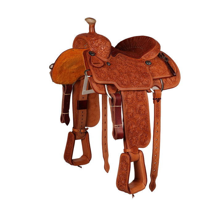 Saddle 14 OLIN YOUNG Full Tooled