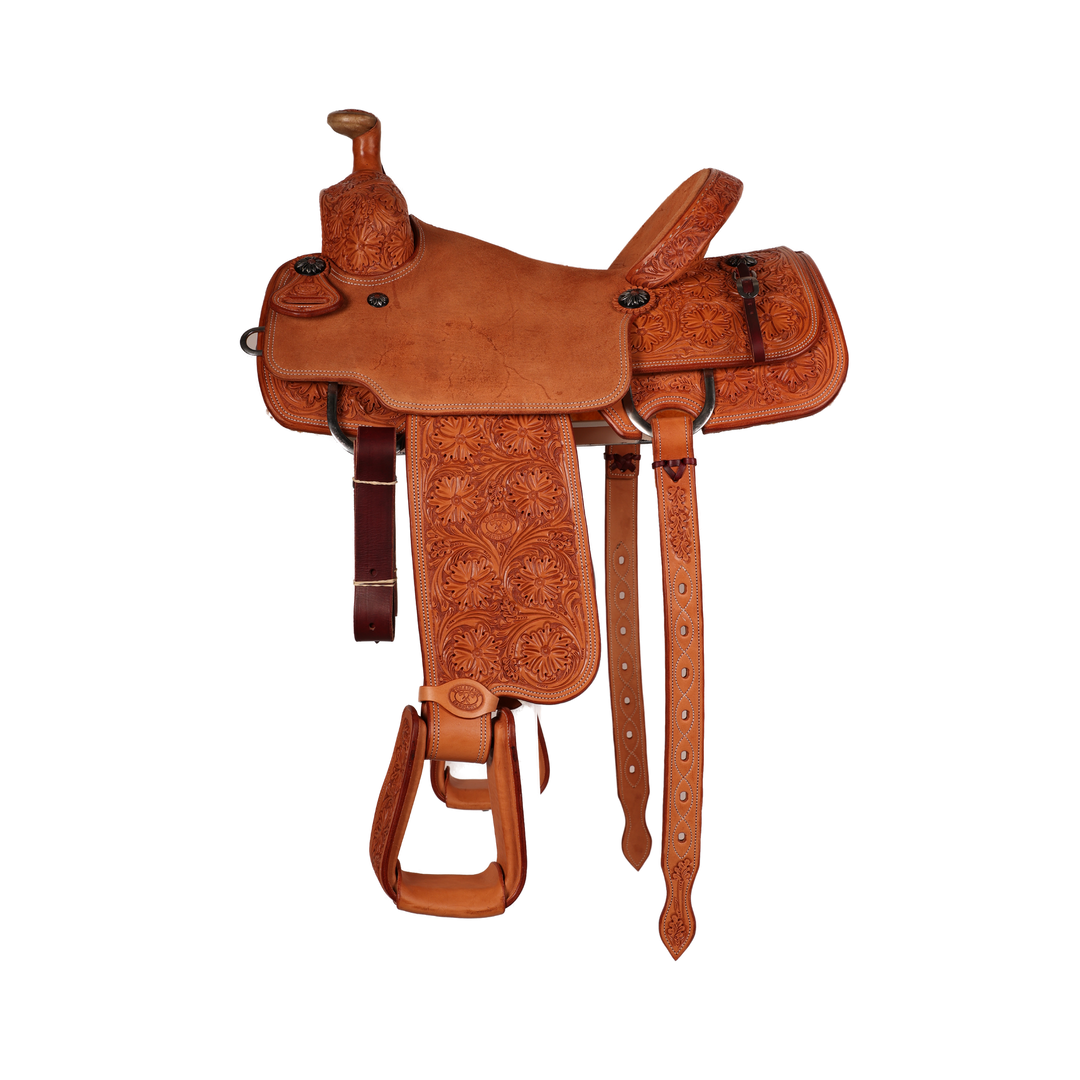 Saddle 15.5 CT 7/8 Tooled