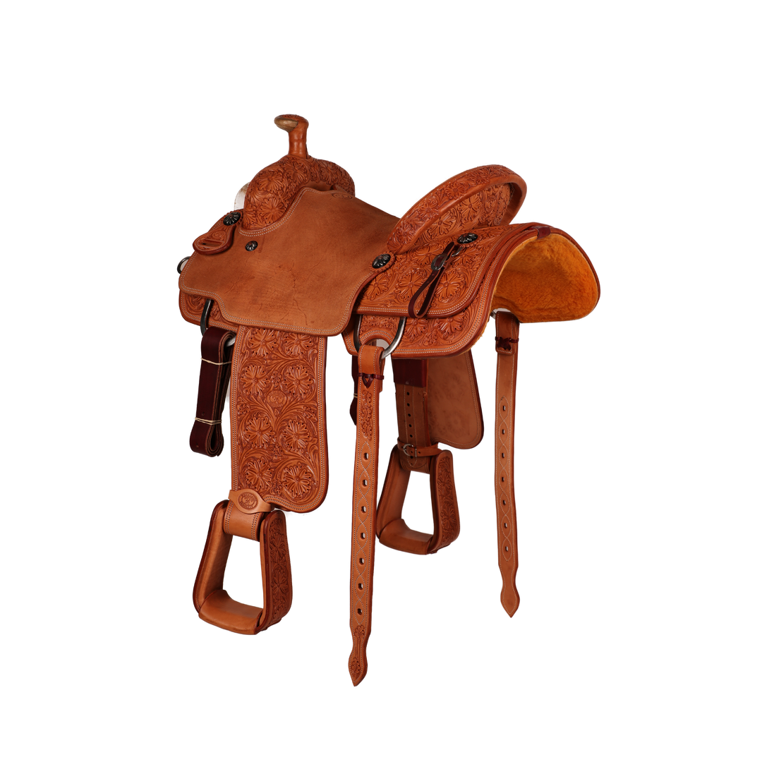 Saddle 15.5 CT 7/8 Tooled