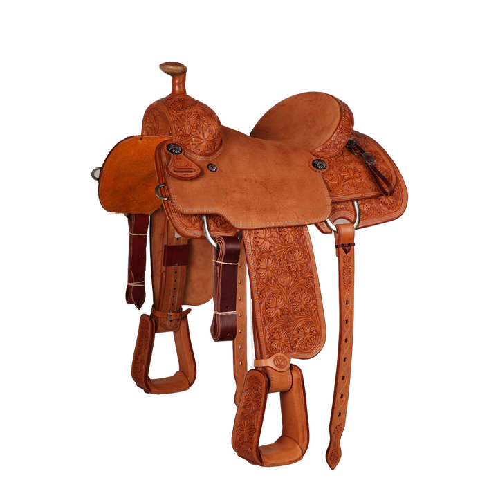 Saddle 15.5 CT 7/8 Tooled