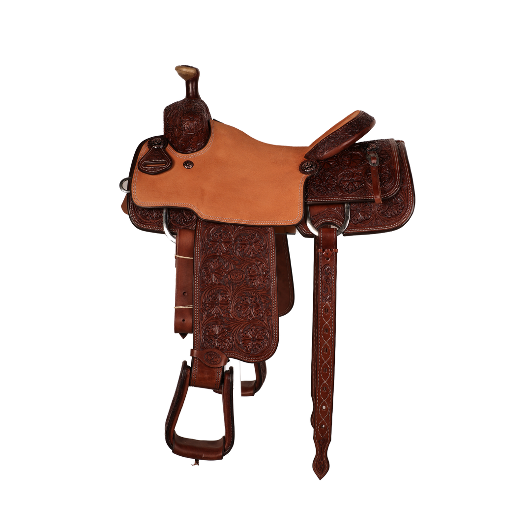 Saddle 15.5 MTM 7/8 Tooled