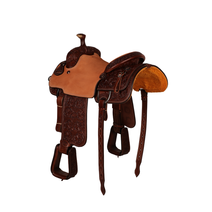 Saddle 15.5 MTM 7/8 Tooled