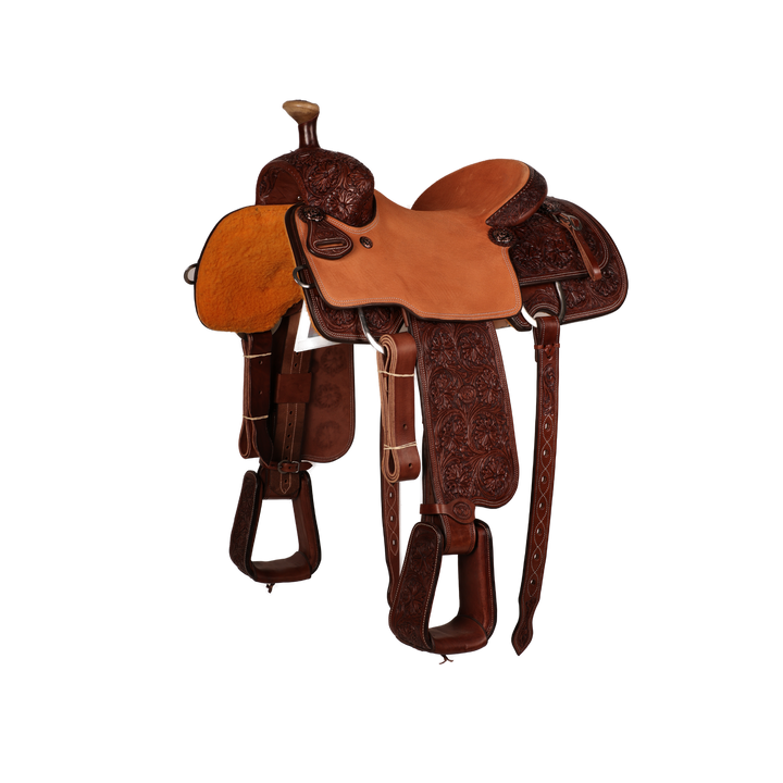 Saddle 15.5 MTM 7/8 Tooled