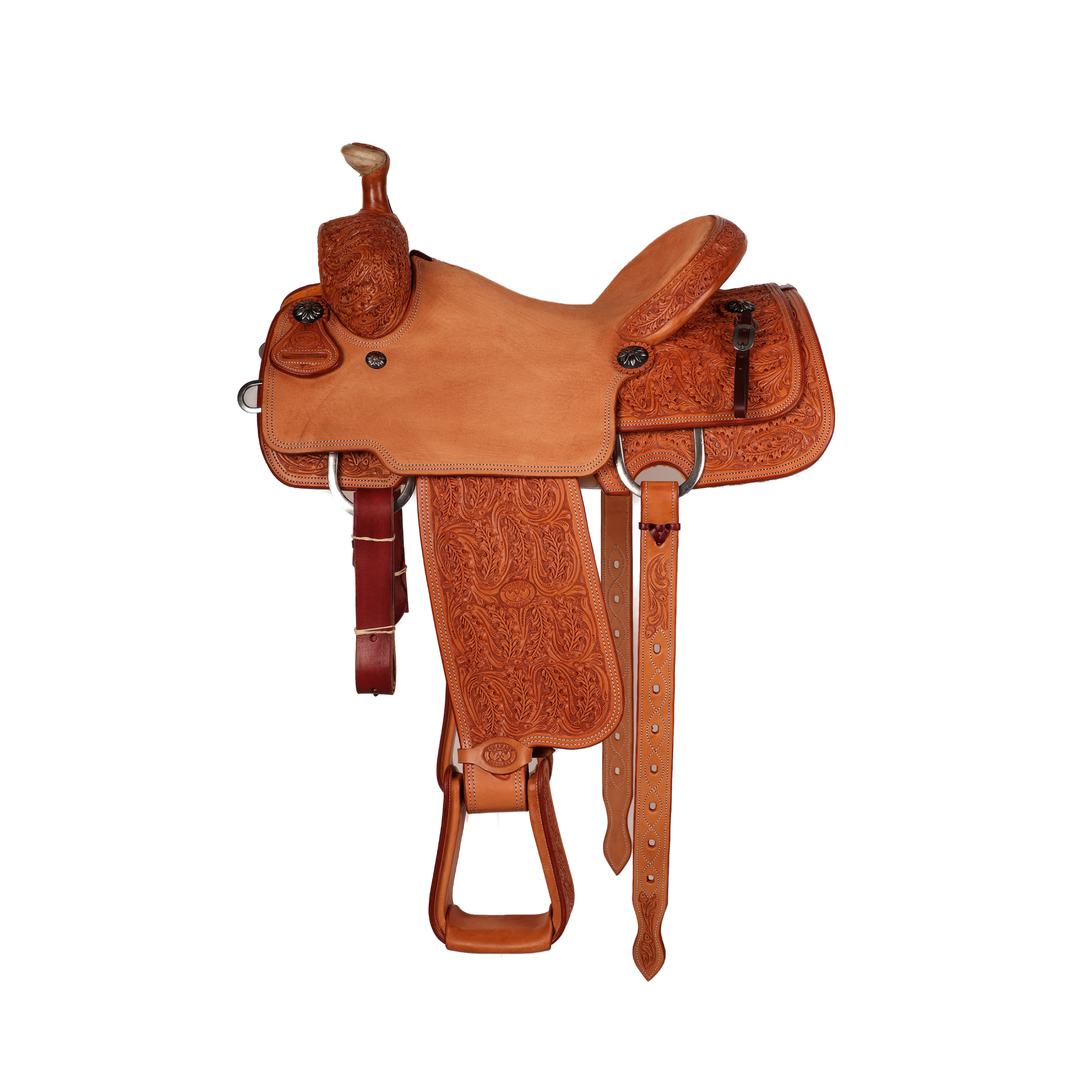 Saddle 15 OLIN YOUNG 7/8 Tooled