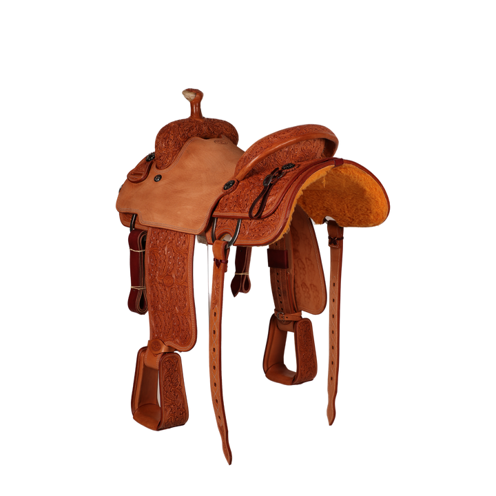 Saddle 15 OLIN YOUNG 7/8 Tooled