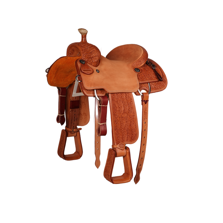 Saddle 15 OLIN YOUNG 7/8 Tooled