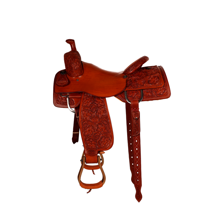 Saddle 16.5 RANCH CUTTER Full Tooled