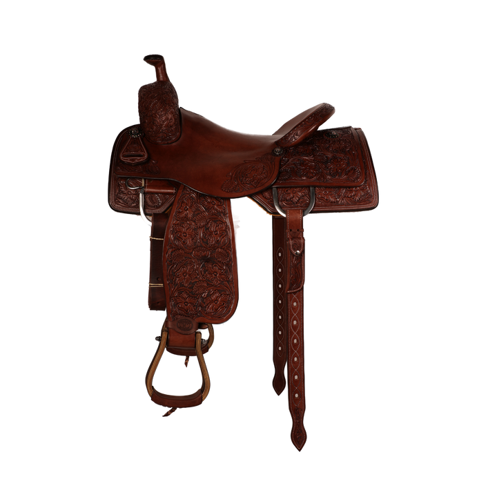 Saddle 16.5 RANCH CUTTER Full Tooled