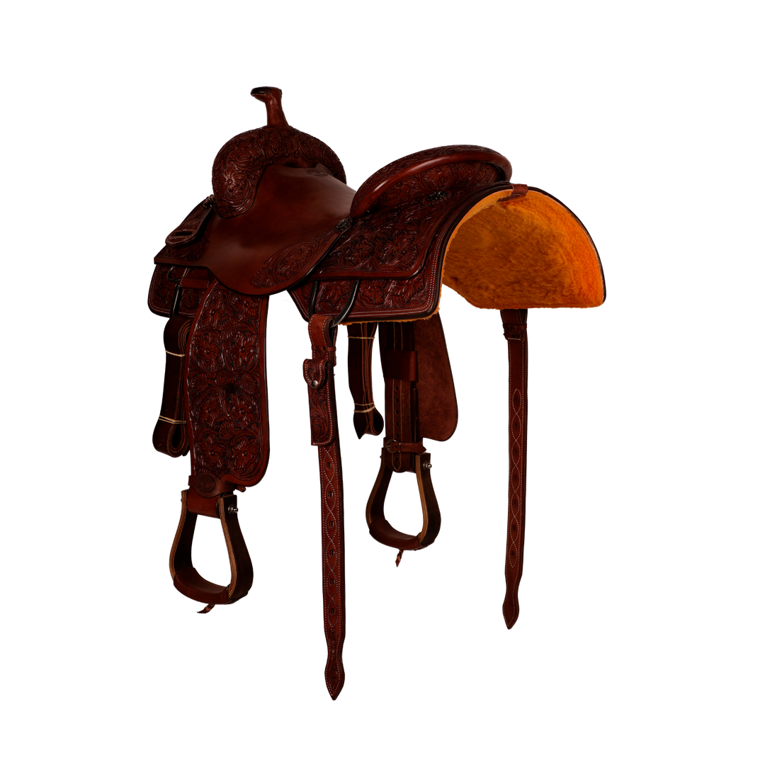 Saddle 16.5 RANCH CUTTER Full Tooled