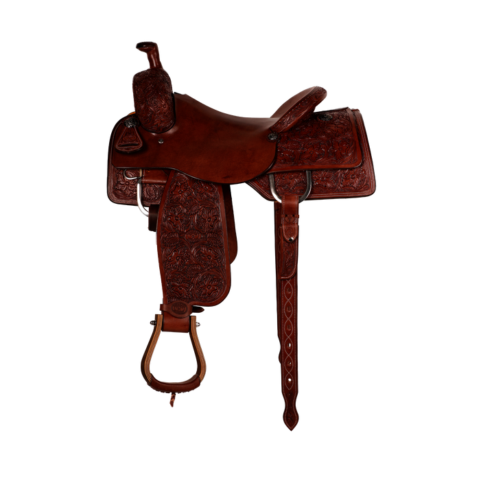 Saddle 16.5 RANCH CUTTER Full Tooled
