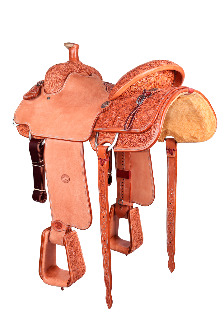 Saddle 15 BARNES 3/4 Tooled